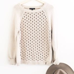 Banana republic cream sweater